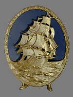 Oval Model: Ship
